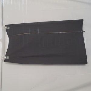 Halogen Gray Pinstripe Skirt Size 4